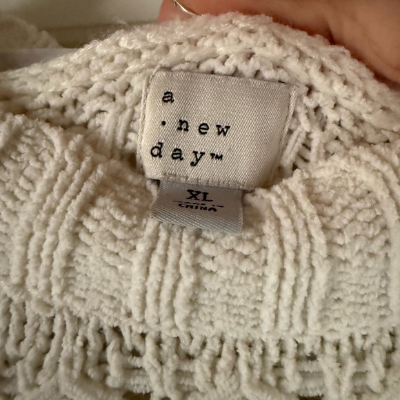 a new day Women’s Cream Knitted Turtleneck Sweater - Picture 5 of 9